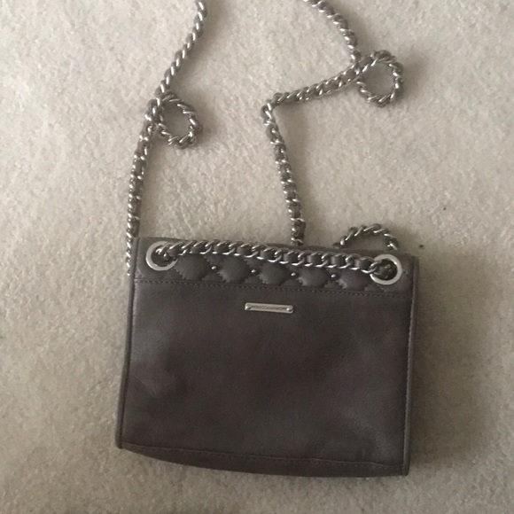 Rebecca Minkoff studded grey crossbody bag - Picture 2 of 3